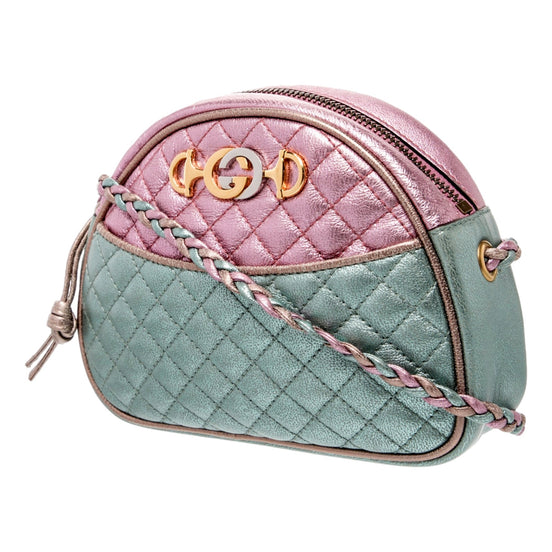 Gucci Mini Zumi Metallic sold at Queen Bee of Beverly Hills