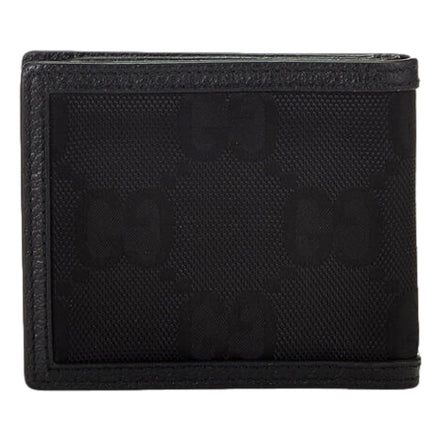 Gucci Off the Grid GG Nylon Black Bifold Wallet available at Queen Bee of Beverly Hills