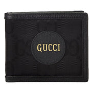 Gucci Off the Grid GG Nylon Black Bifold Wallet available at Queen Bee of Beverly Hills