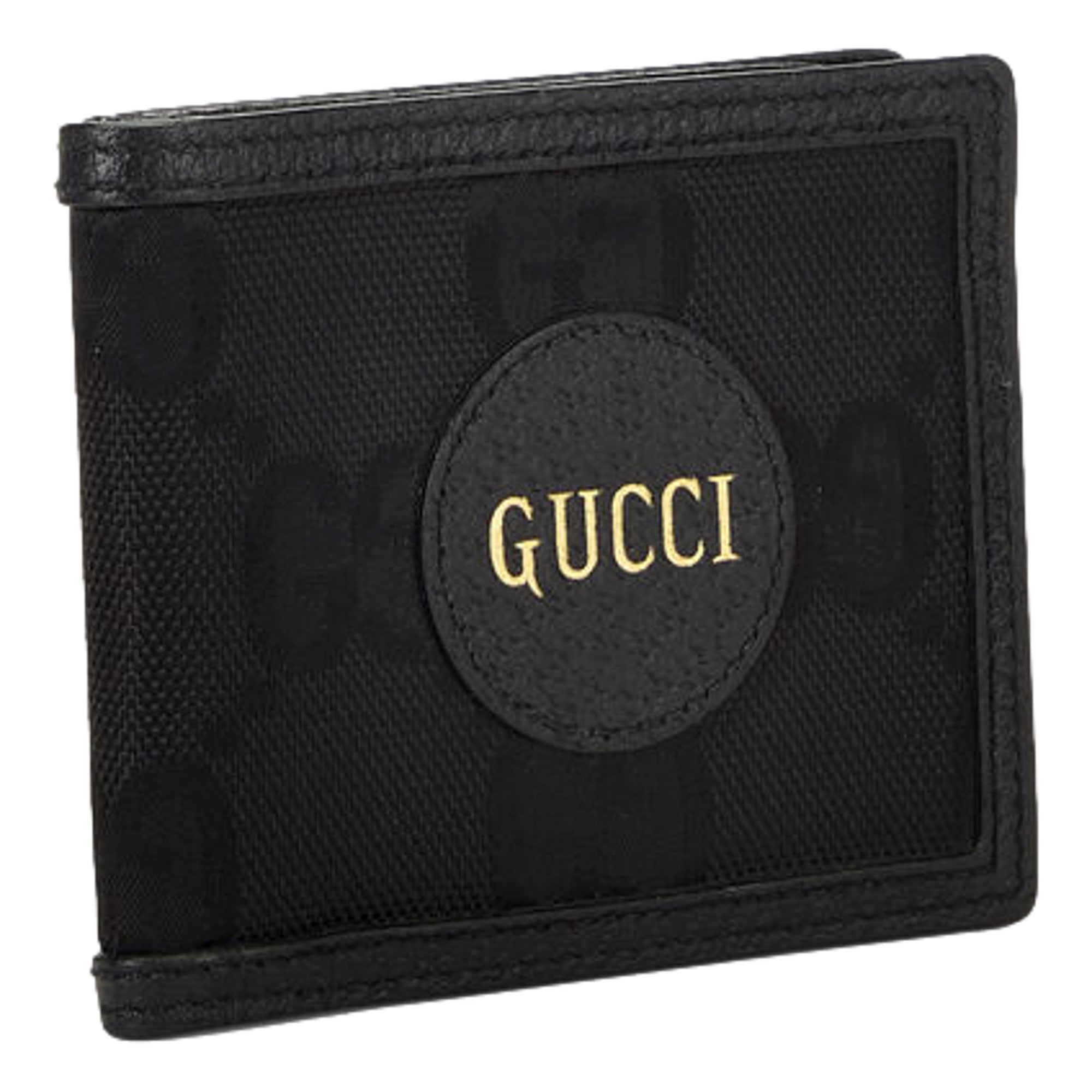 Gucci Off the Grid GG Nylon Black Bifold Wallet available at Queen Bee of Beverly Hills