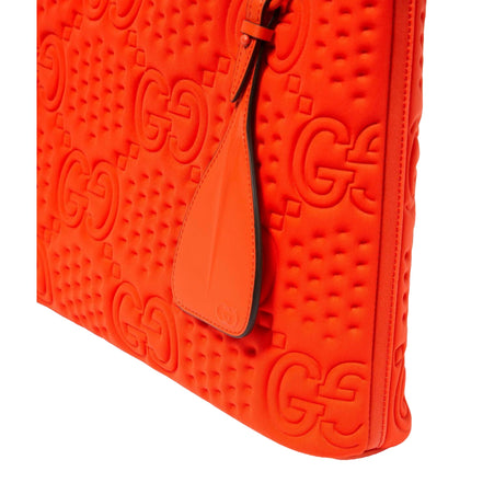 Gucci Orange Clutch Bag sold at Queen Bee of Beverly Hills