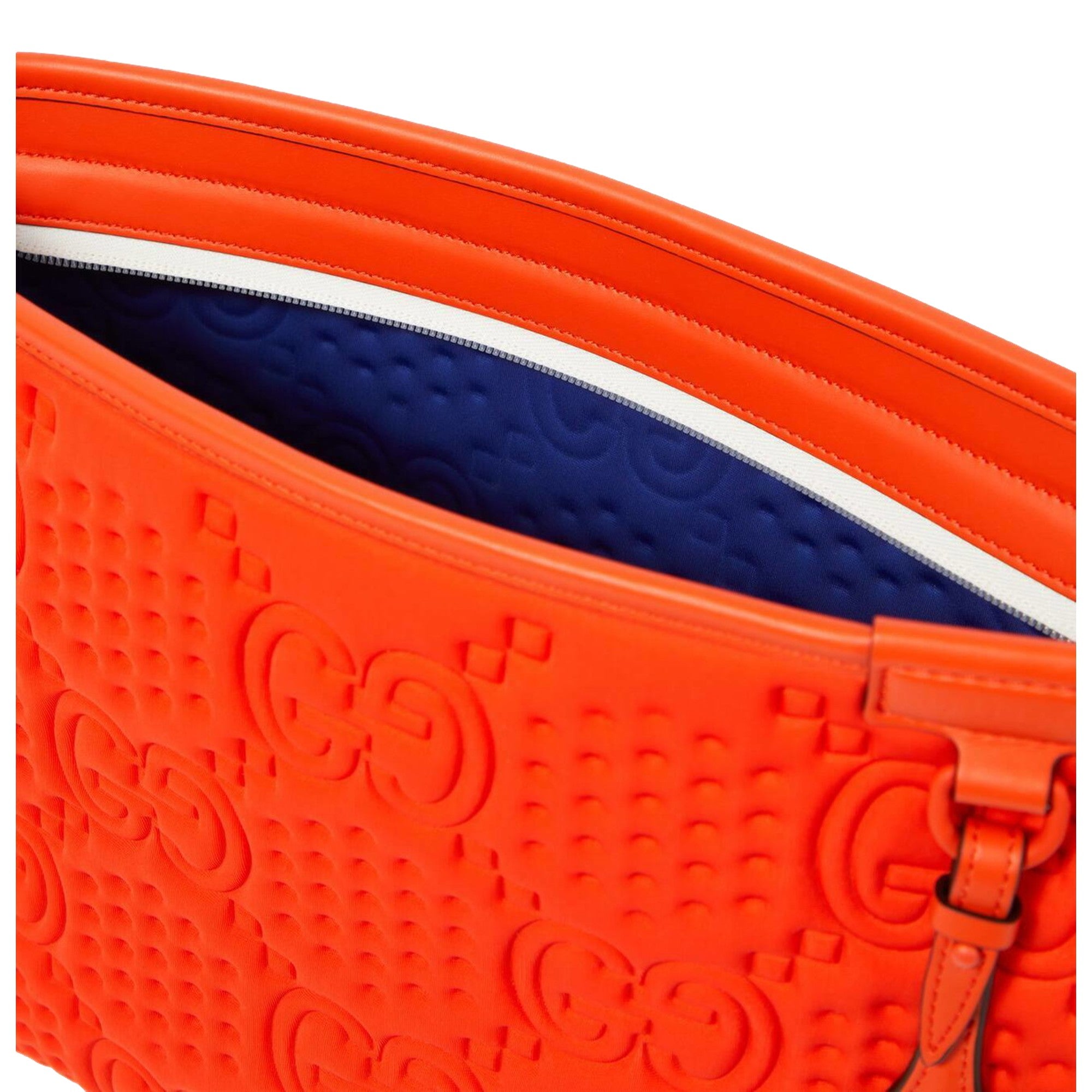 Gucci Orange Clutch Bag sold at Queen Bee of Beverly Hills