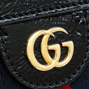 Gucci Ophidia Red Suede Handbag sold at Queen Bee of Beverly Hills