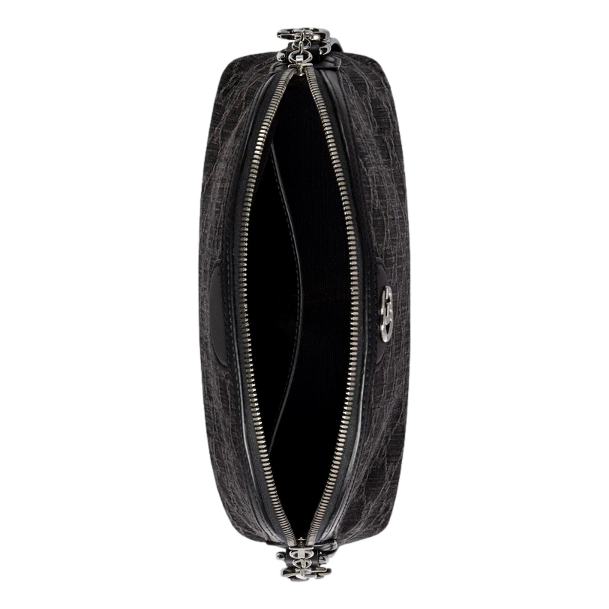 Gucci Ophidia Dome GG Denim Black Shoulder Bag