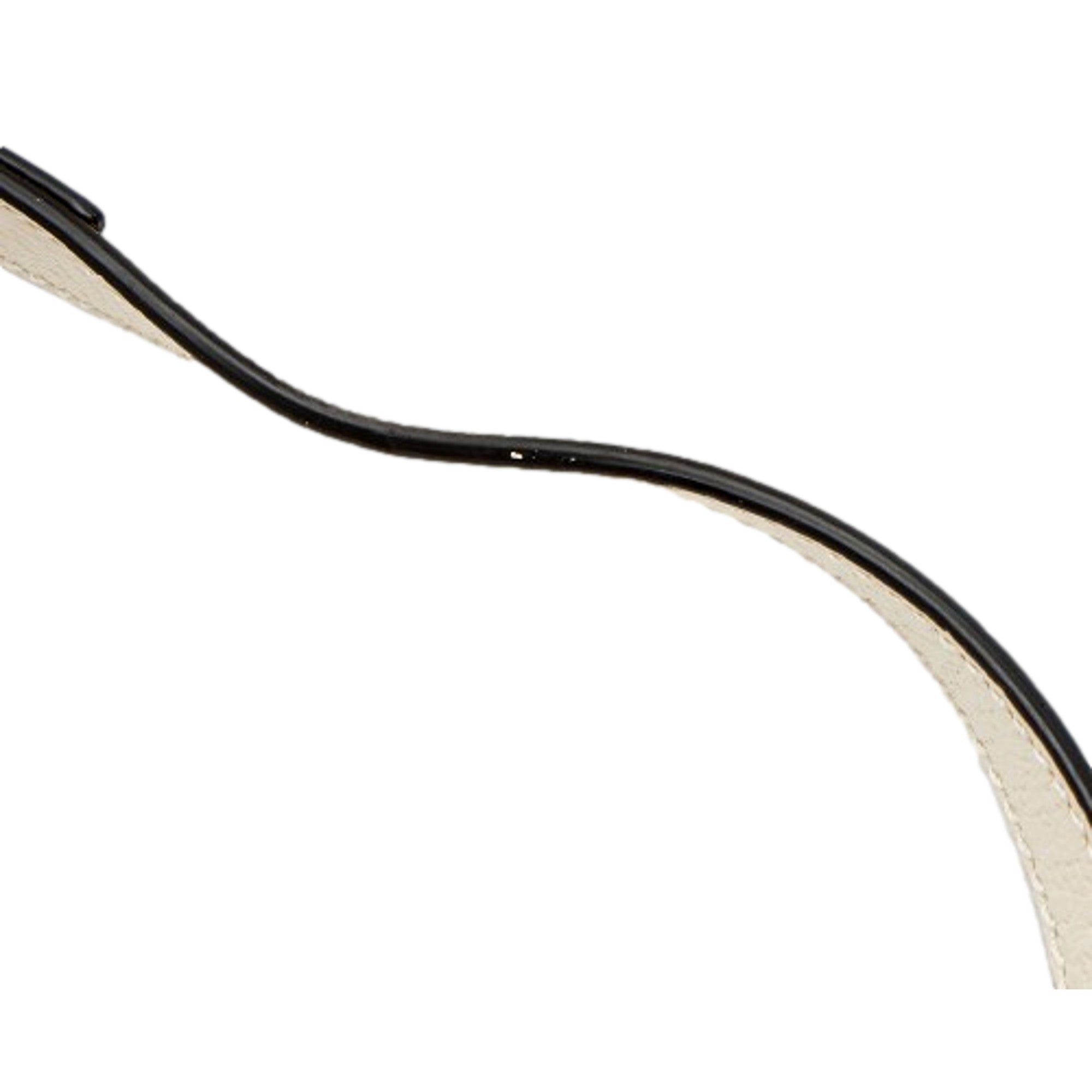 Gucci Ophidia Dome Sherry Leather Web Stripe Cream White Crossbody Handbag available at Queen Bee of Beverly Hills