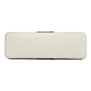 Gucci Ophidia Dome Sherry Leather Web Stripe Cream White Crossbody Handbag available at Queen Bee of Beverly Hills