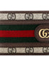 Gucci Ophidia GG Canvas Web Stripe Mini Bifold Wallet available at Queen Bee of Beverly Hills