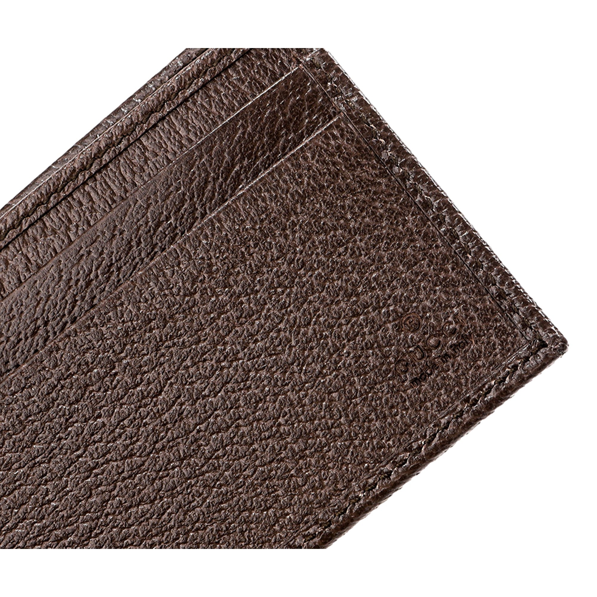 Gucci Ophidia GG Canvas Web Stripe Mini Bifold Wallet available at Queen Bee of Beverly Hills