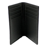 Gucci Ophidia Silver Gray Supreme Bifold Card Case Wallet available at Queen Bee of Beverly Hills