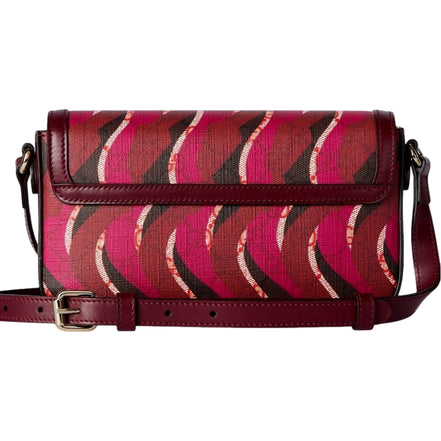 Gucci Printed Red Snake Mini Supreme Crossbody Bag available at Queen Bee of Beverly Hills