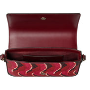Gucci Printed Red Snake Mini Supreme Crossbody Bag available at Queen Bee of Beverly Hills
