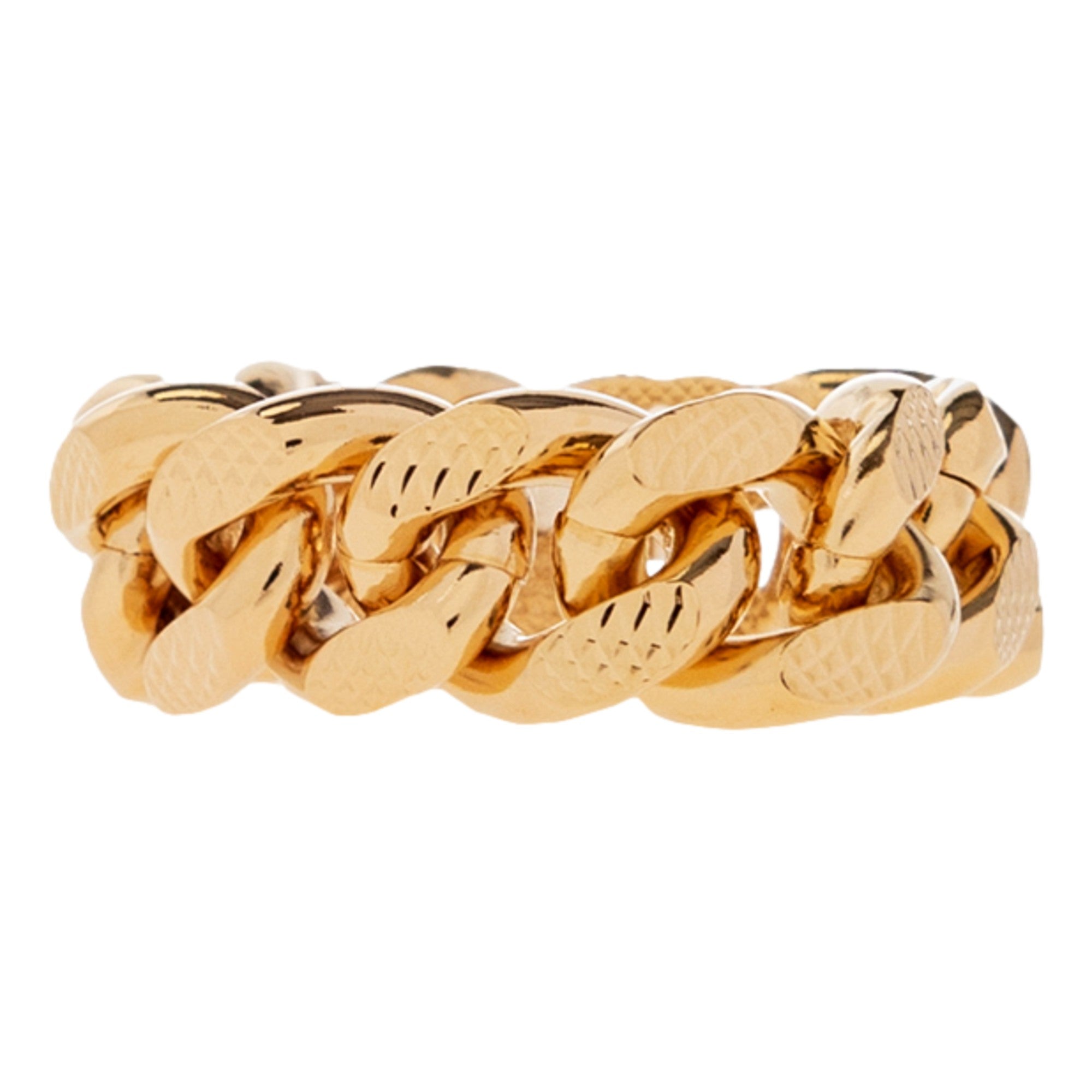 Gucci Gold Tone Ring sold at Queen Bee of Beverly Hills