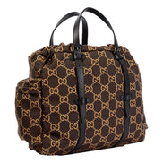 Gucci Ripstop brown beige gg canvas tote bag - available at Queen Bee of Beverly Hills. 