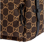 Gucci Ripstop brown beige gg canvas tote bag - available at Queen Bee of Beverly Hills. 