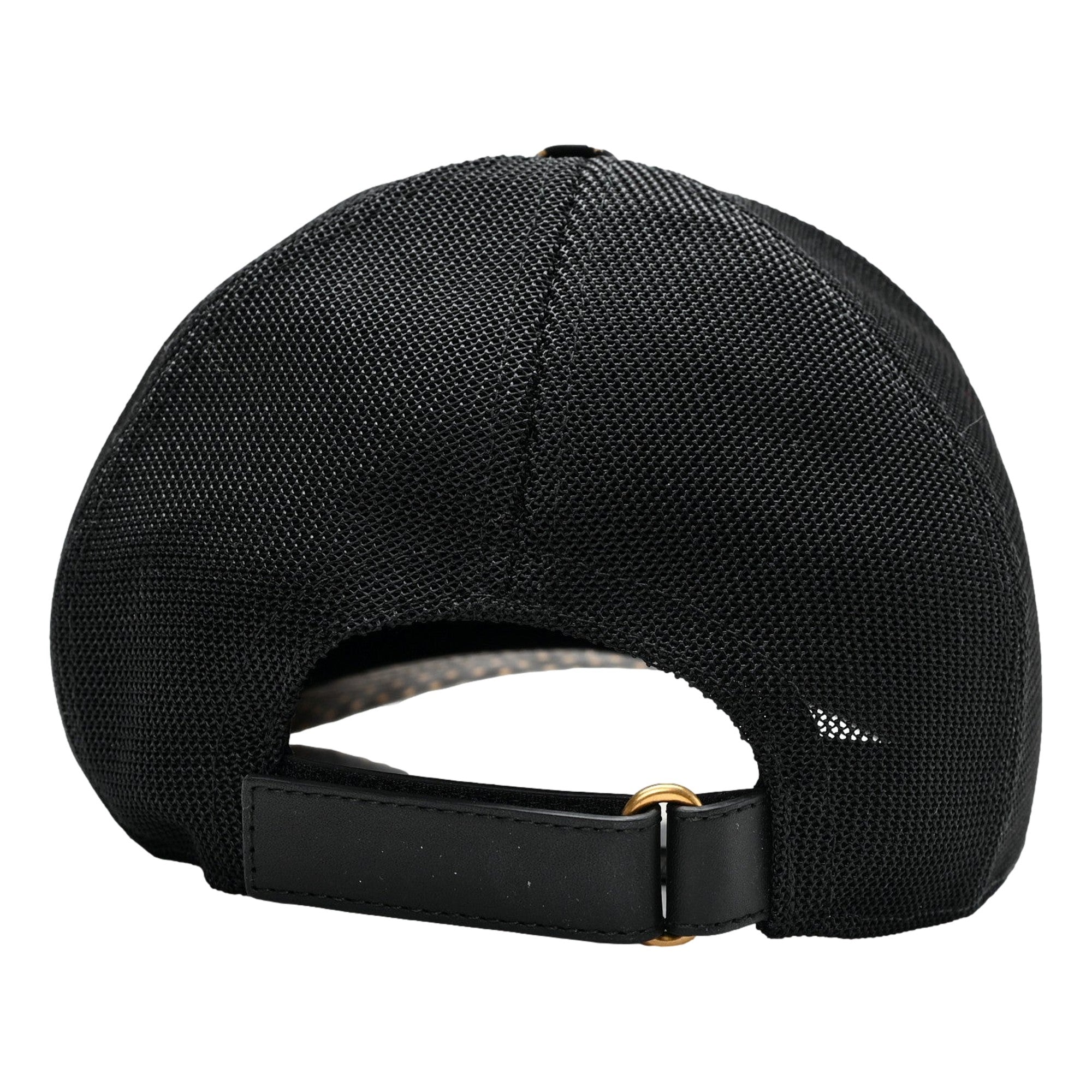 Gucci x Sega Guccy Stars Black Gold Leather Hat