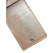 Gucci GG Shadow Brown Canvas AirTag Card Case Wallet - available at Queen Bee of Beverly Hills. 