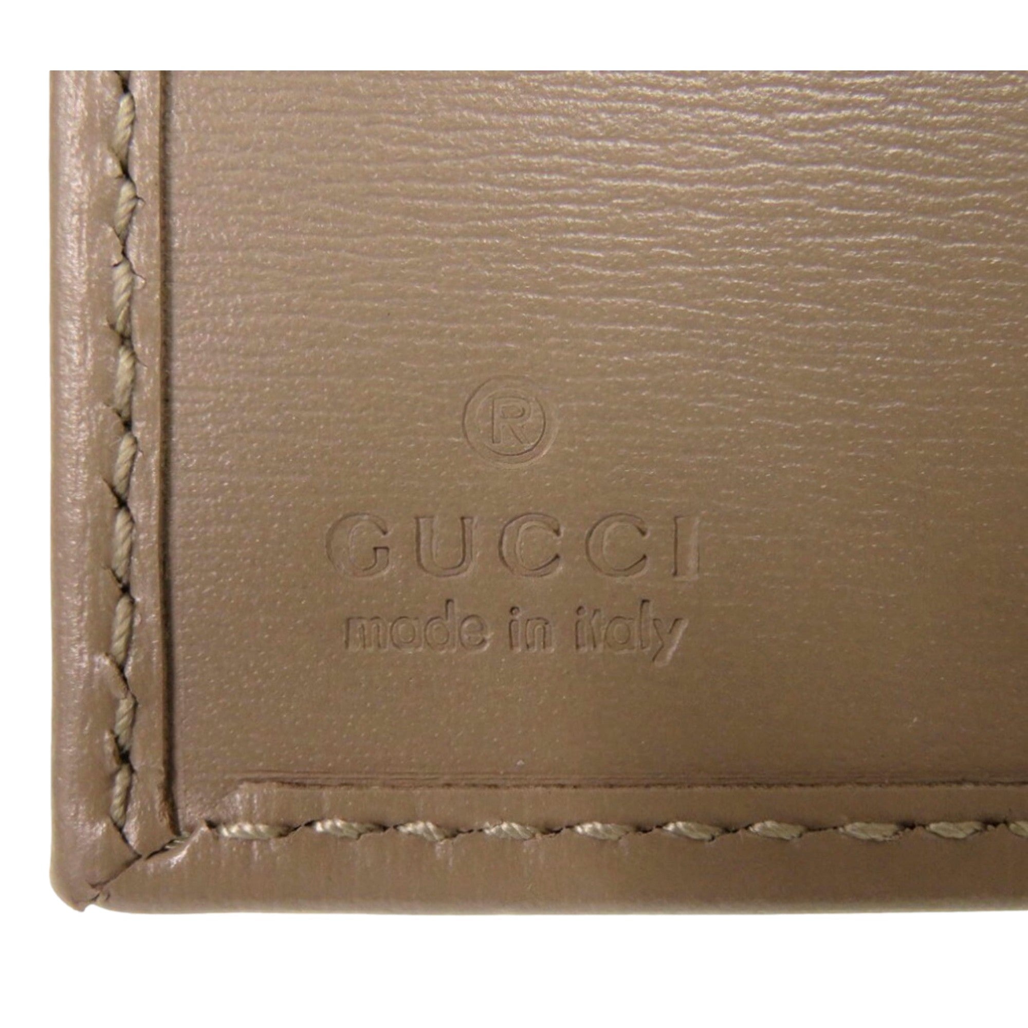 Gucci GG Shadow Brown Medium Bifold Wallet - available at Queen Bee of Beverly Hills. 
