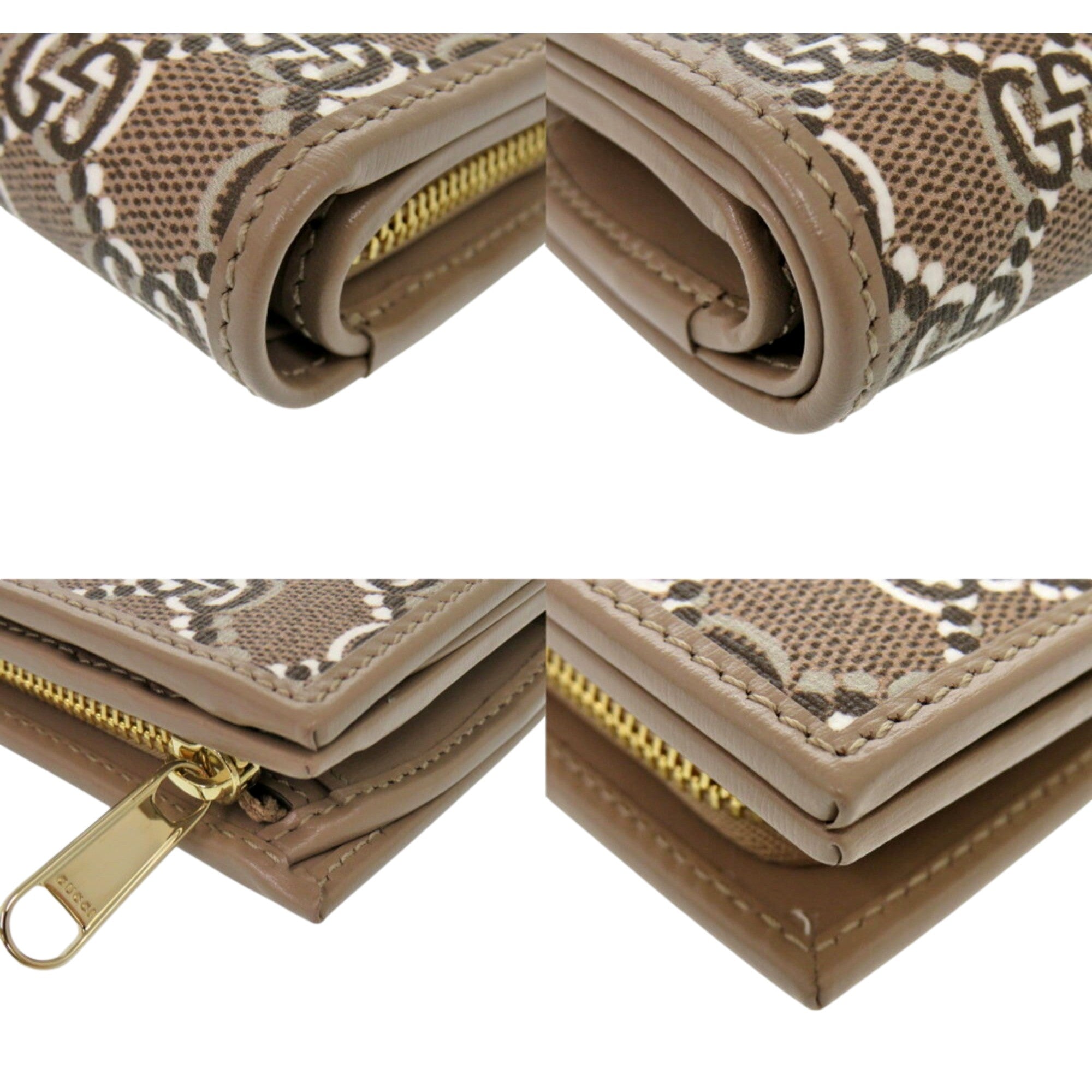 Gucci GG Shadow Brown Medium Bifold Wallet - available at Queen Bee of Beverly Hills. 