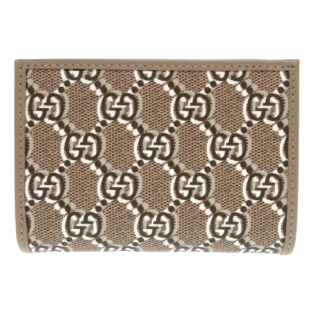 Gucci GG Shadow Brown Medium Bifold Wallet - available at Queen Bee of Beverly Hills. 