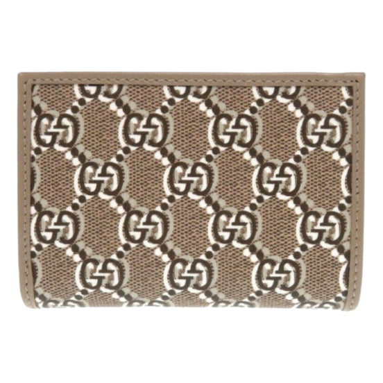 Gucci GG Shadow Brown Medium Bifold Wallet - available at Queen Bee of Beverly Hills. 