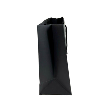 Gucci Shopping Gift Bag Designer Logo Packaging Black Paper Large Size available at Queen Bee of Beverly Hills