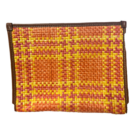Gucci Summer Stories Forte dei Marmi Raffia Ophidia Clutch - available at Queen Bee of Beverly Hills. 