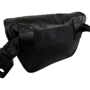 Gucci Black GG Supreme Web Logo Belt Bag - available at Queen Bee of Beverly Hills.