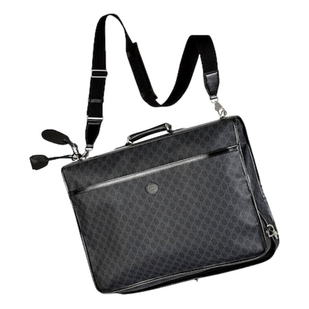 Gucci Supreme Interlocking GG Supreme Black Garment Bag Holdall available at Queen Bee of Beverly Hills