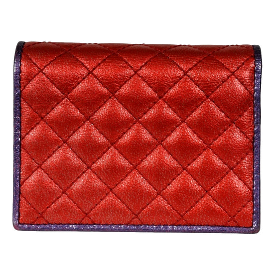 Gucci Zumi Metallic Wallet sold at Queen Bee of Beverly Hills