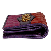 Gucci Zumi Metallic Wallet sold at Queen Bee of Beverly Hills
