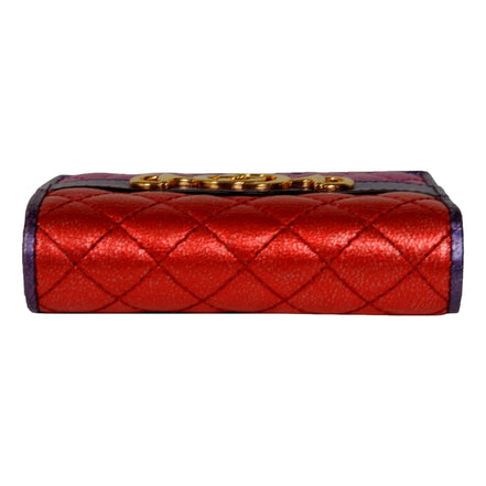 Gucci Zumi Metallic Wallet sold at Queen Bee of Beverly Hills