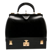 Hermes Vintage Sac Mallette Vanity Trunk Top Handle Bag