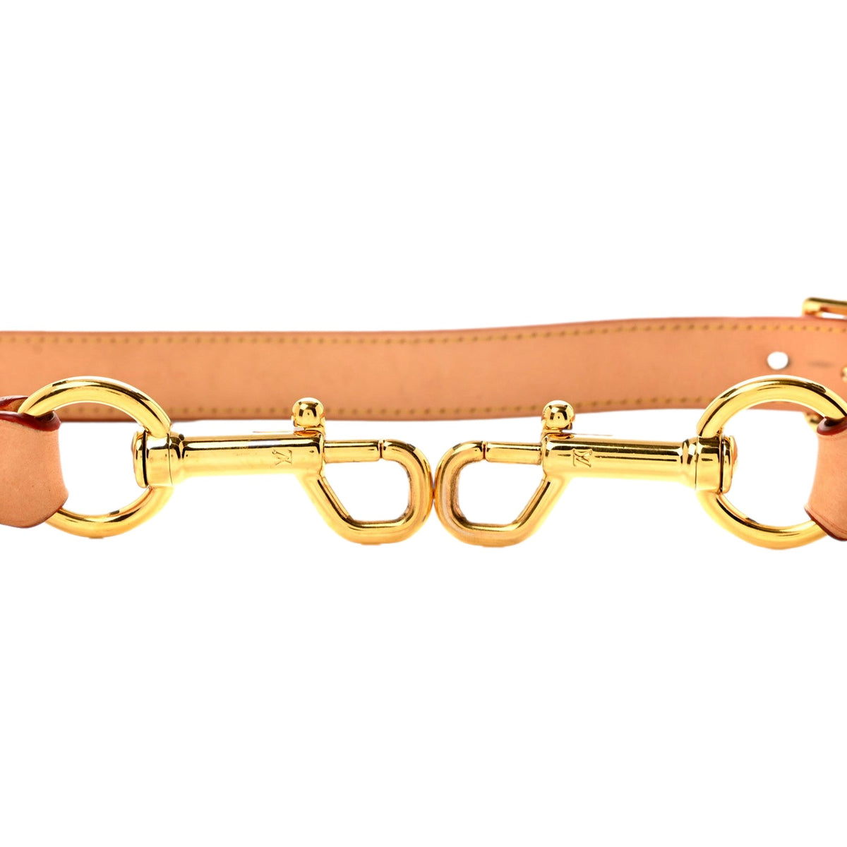 Louis Vuitton Detachable 25mm Vachetta Leather Shoulder Strap Accessory available at Queen Bee of Beverly Hills