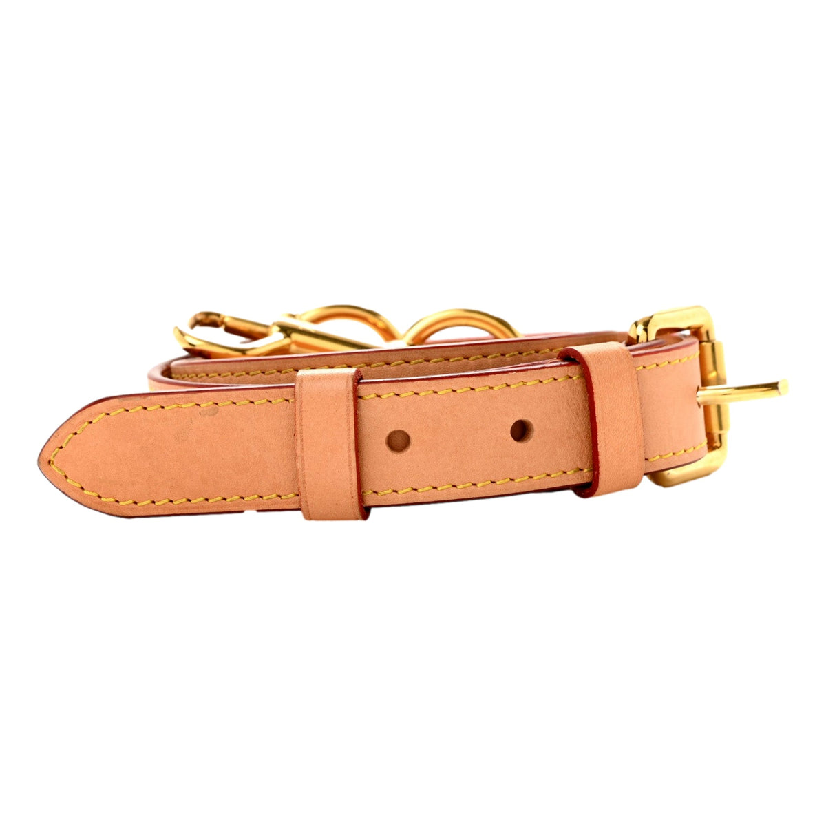 Louis Vuitton Detachable 25mm Vachetta Leather Shoulder Strap Accessory available at Queen Bee of Beverly Hills