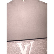 Louis Vuitton Pochette Felicie Monogram Empreinte Leather in Gray - available at Queen Bee of Beverly Hills.