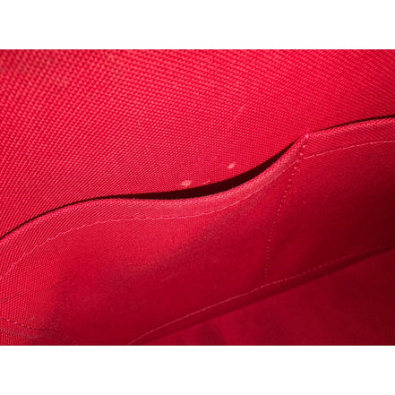 Louis Vuitton Alma PM Damier Ebene Top Handle Handbag available at Queen Bee of Beverly Hills