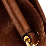 Louis Vuitton Artsy MM Havane Brown Monogram Empreinte available at Queen Bee of Beverly Hills