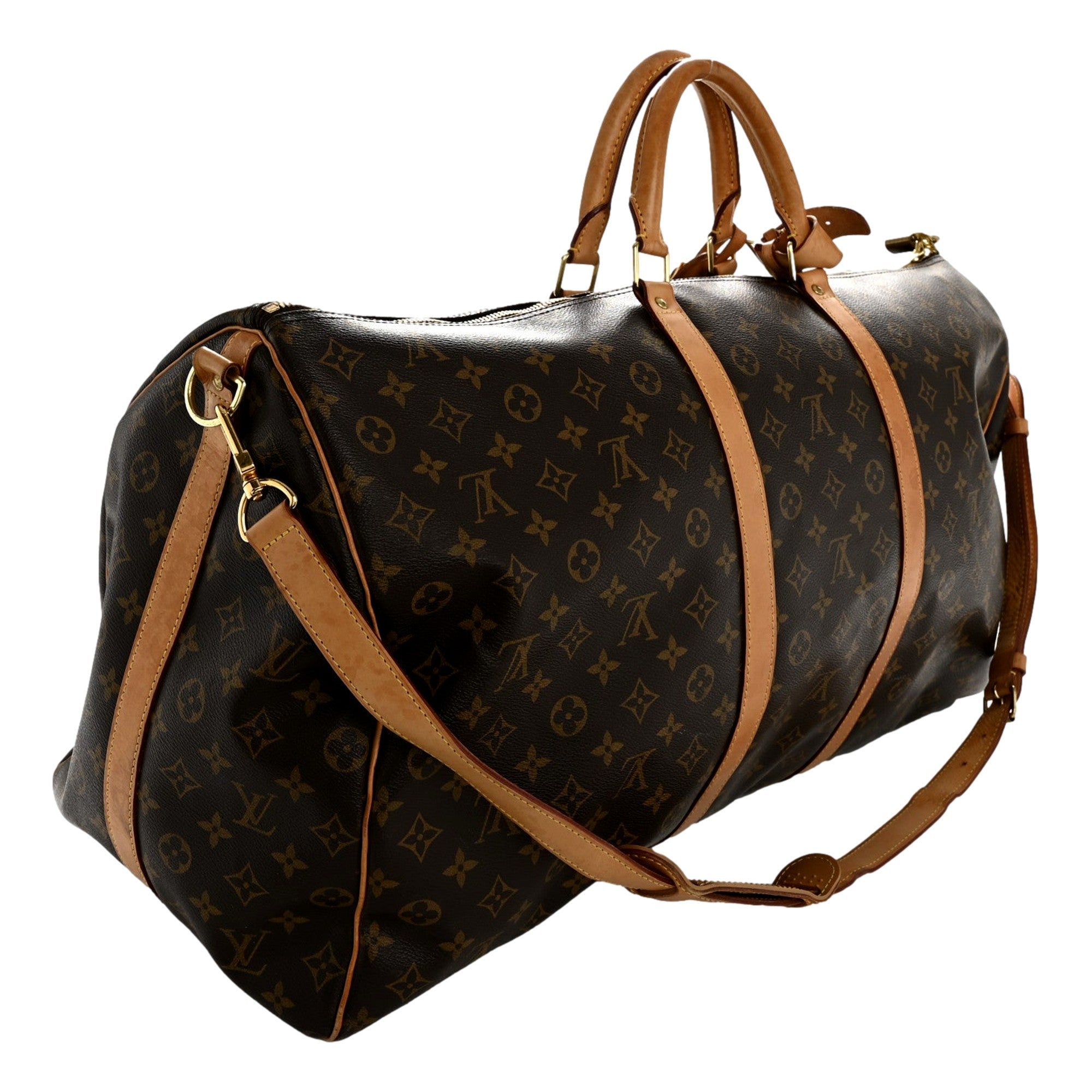Louis Vuitton Monogram Keepall Bandouliere 60 Duffle Bag sold at Queen Bee of Beverly Hills