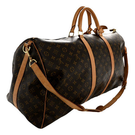 Louis Vuitton Monogram Keepall Bandouliere 60 Duffle Bag sold at Queen Bee of Beverly Hills