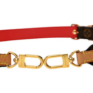 Louis Vuitton Monogram Patches Bandoulière Shoulder Strap Brown Canvas sold at Queen Bee of Beverly Hills