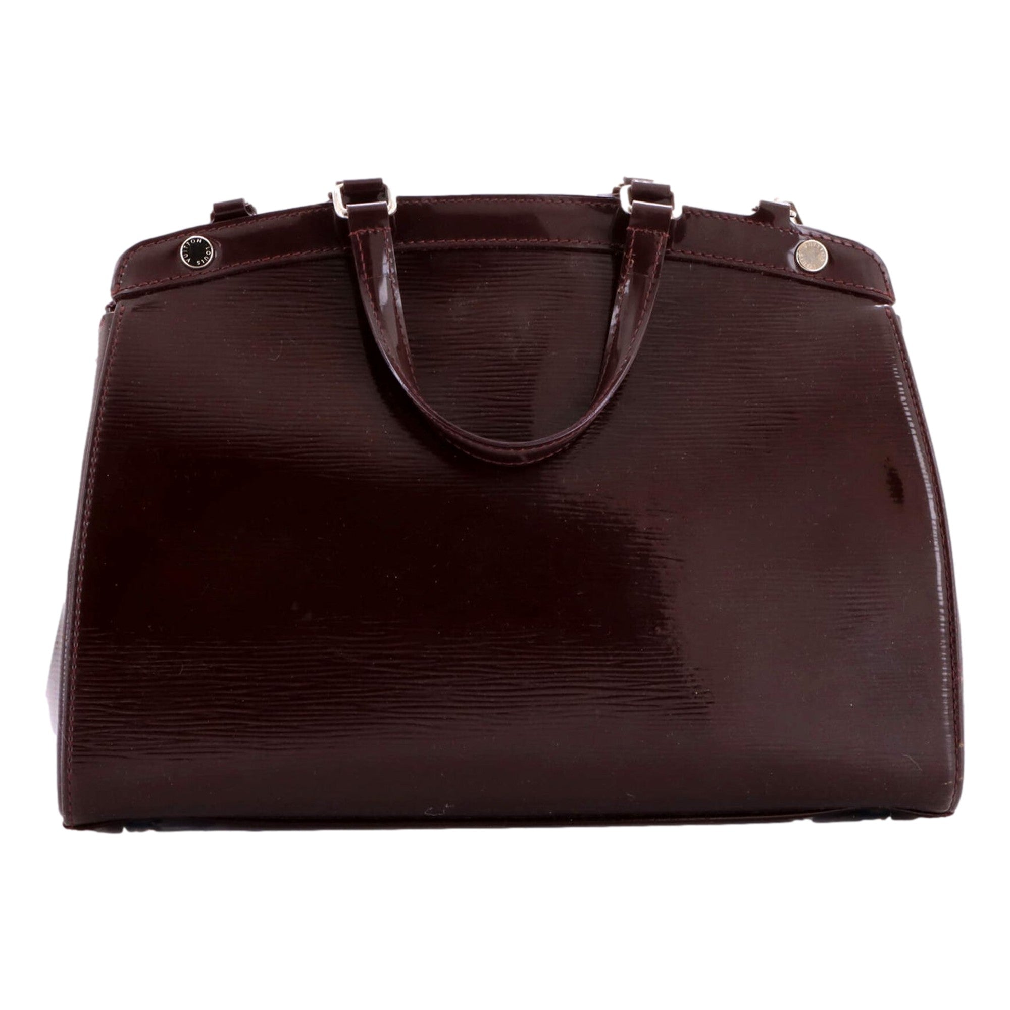 Louis Vuitton Brea MM Electric Epi Leather Prune Red Shoulder Handbag