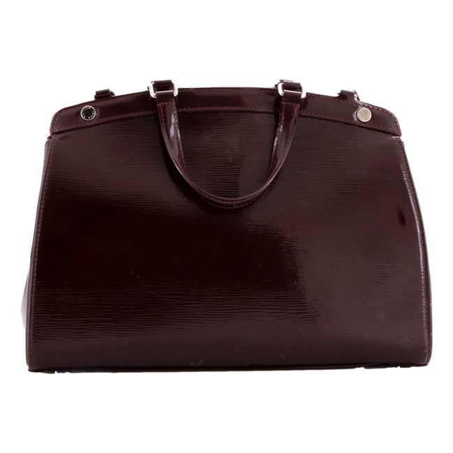 Louis Vuitton Brea MM Electric Epi Leather Prune Red Shoulder Handbag