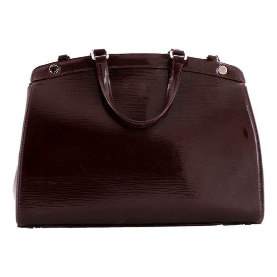 Louis Vuitton Brea MM Electric Epi Leather Prune Red Shoulder Handbag