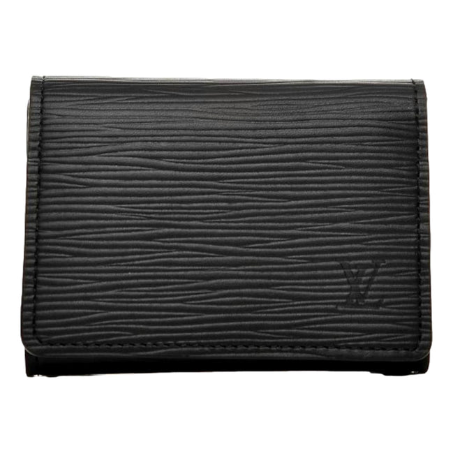 Louis Vuitton Envelope Carte de Visite Black Epi Leather