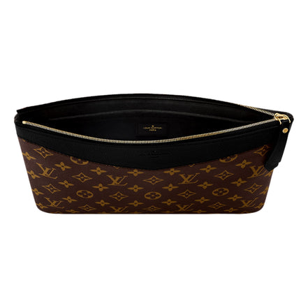 Louis Vuitton Daily Pouch Monogram Canvas Black available at Queen Bee of Beverly Hills
