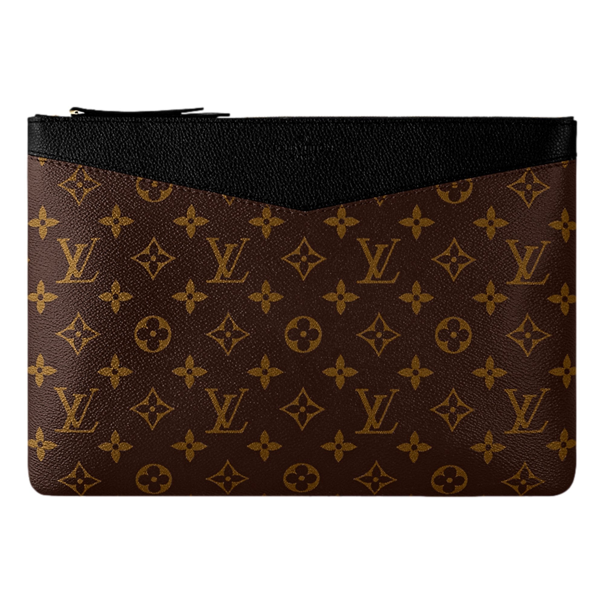 Louis Vuitton Daily Pouch Monogram Canvas Black available at Queen Bee of Beverly Hills