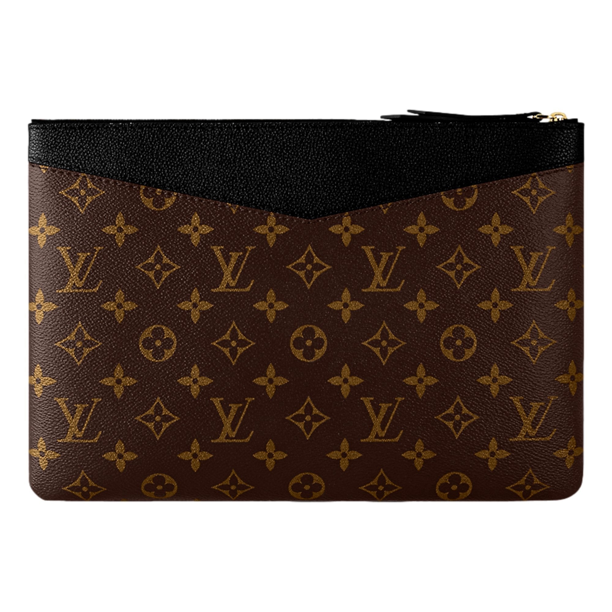 Louis Vuitton Daily Pouch Monogram Canvas Black available at Queen Bee of Beverly Hills
