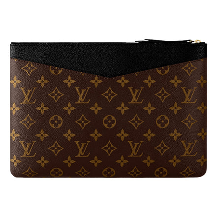 Louis Vuitton Daily Pouch Monogram Canvas Black available at Queen Bee of Beverly Hills