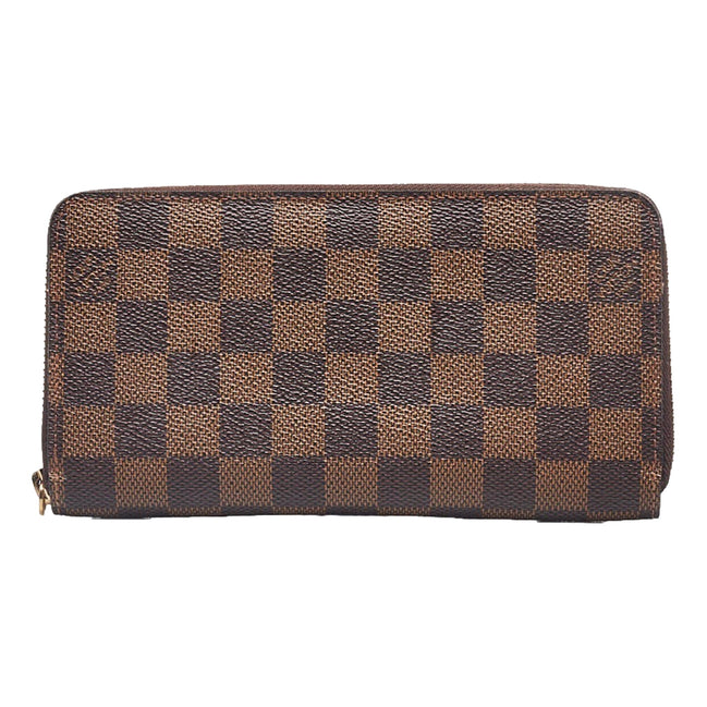 Louis Vuitton Zippy in Damier Ebene sold at Queen Bee of Beverly Hills