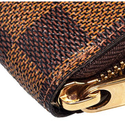Louis Vuitton Zippy in Damier Ebene sold at Queen Bee of Beverly Hills